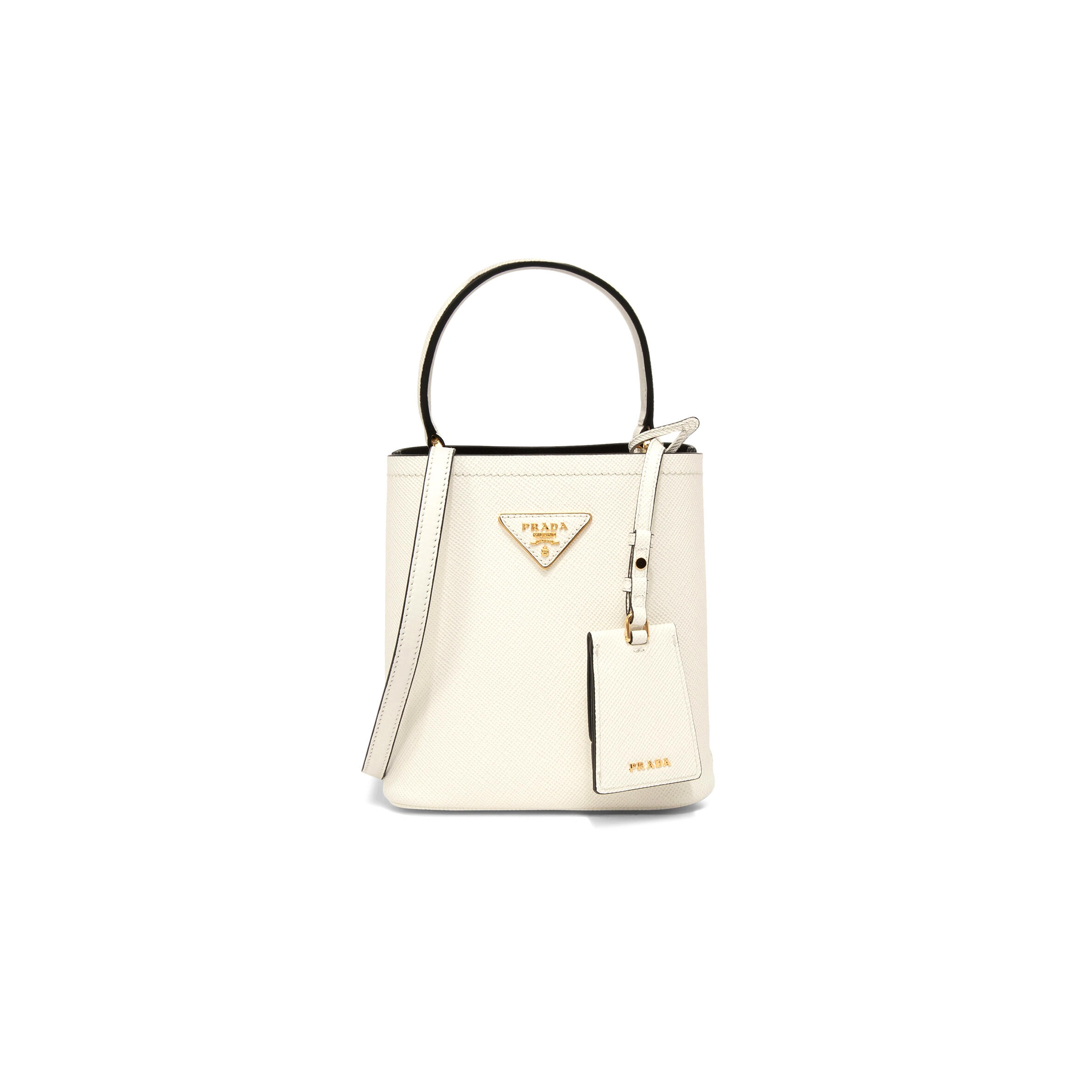 PRADA SAFFIANO SMALL PANIER BUCKET BAG 1BA217 (18*17*10.5cm)